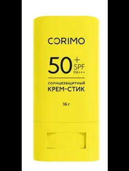 Corimo Солнцезащитный Крем-стик Увлажняющий SPF 50+ с гиалуроновой кислотой 16г (Ю. Корея)