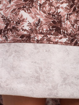 Ночная сорочка женская футер начёс МАДИНА КОФЕ - Domtrik фото 6