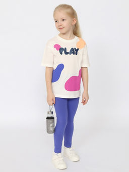 CRB wear/CSKG 63761-21-395 Футболка для девочки,экрю/Ex.Cherubino фото 5