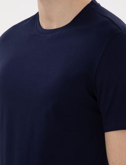 Lacivert Slim Fit Merserize Basic Ti__rt - Pierre cardin фото 7
