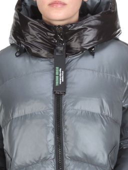 YR-987 GRAY/BLUE Куртка зимняя женская COSEEMI (200 гр. холлофайбера) - Fashion фото 10