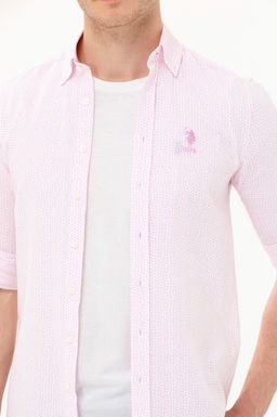 U. S. Polo Assn / Мужская рубашка с длинным рукавом Magnolia - U.s. polo assn фото 16