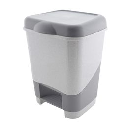 Контейнер для мусора с педалью 8л - Полимербыт фото 2