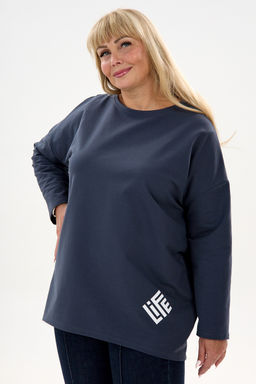 Кофта футер life дл/р