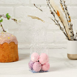 Цена за 12 шт. Пакет "Подарочный", с жестким дном, МИКС, 6 х 8 х 23,5 см