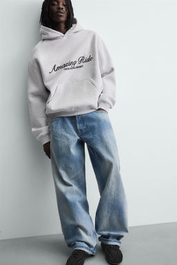 COMBINED SLOGAN SWEATSHIRT - Zara фото 6