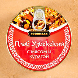 Плов узбекский Праздничный с мясом и курагой, 325г, консервированный - Simaland фото 2