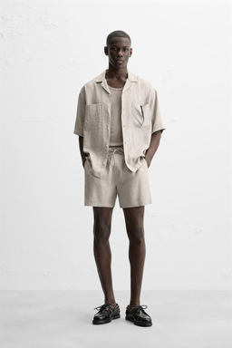 100% LINEN SHIRT - Zara фото 2