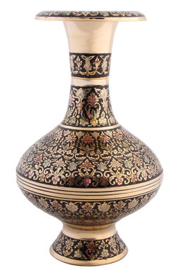 Ваза 10 №В3275/14/2 ( TAJ WORK BLACK COLOUR)