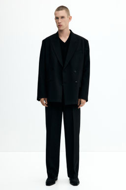Americana cruzada con brillo Relaxed Fit - H&m фото 5