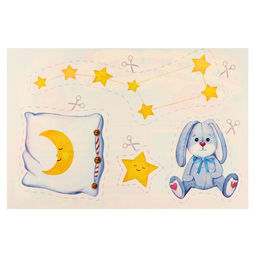 Набор для оформления «Если будем крепко спать — утром нам легко вставать», 62.7×101 см