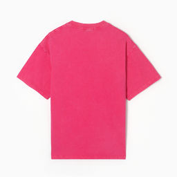 Футболка из вареного хлопка женская Mist Icon, размер L, розовая