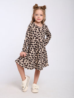 ПЛ163 Платье Злата (леопардовый)
