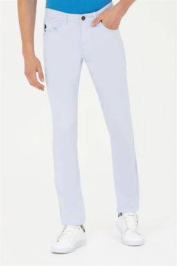 Мужские голубые брюки из плотной ткани Неожиданная скидка в корзине - U.s. polo assn фото 2