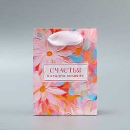 Цена за 4 шт. Пакет подарочный ламинированный, упаковка, Счастья, 9?12?6.5 см