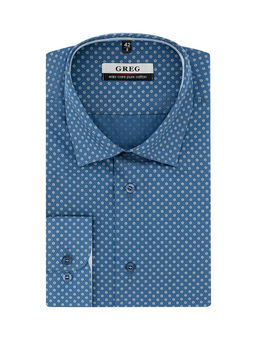 Сорочка мужская длинный рукав GREG 233/231/1854/Z/1p_V фото 9