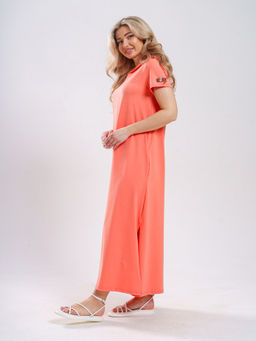 970 Платье-мантия из турецкого хлопка с лайкрой пенье - Svetekst фото 16