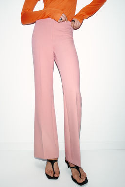 FLARE TROUSERS WITH SIDE SEAMS - Zara фото 2