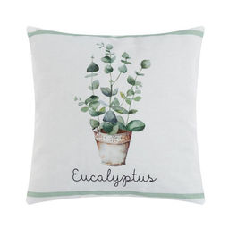 Наволочка декоративная Этель Eucalyptus (вид 2), 40х40 см, 100% хлопок