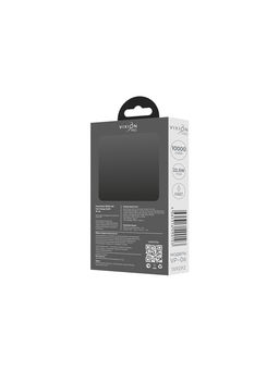 Внешний аккумулятор VIXION PRO VP-06, 10000мАч, USB+Type-C, 10000 мАч, LED-дисплей, черный