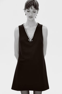 Vestido con strass