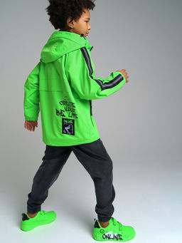 12311291 Куртка текстильная с полиуретановым покрытием для мальчиков (ветровка) - Playtoday фото 2