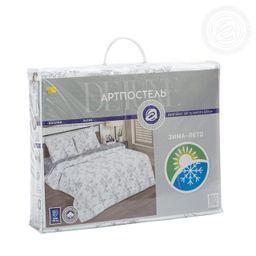 Постельное белье Луара (поплин зима-лето) Семейный/Пододеяльник стеганый (молния): 2 шт. - 215*145; Простыня: 1 шт. - 215*240 Наволочка (клапан) : 2 шт. - 70*70 Зима - лето - Артпостель фото 5