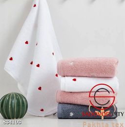 Махровое полотенце с рисунком