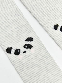 Bask?l? K?z Bebek K?lotlu ?orap 2li - Waikiki фото 3