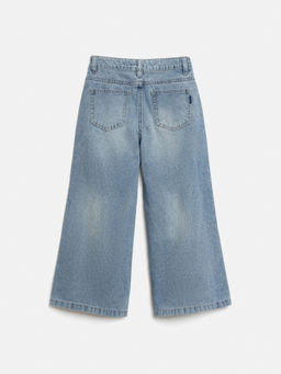 ACOOLA / Брюки джинсовые детские для девочек Como голубой  фото 2