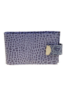 Картхолдер из искусственной кожи, цвет серый