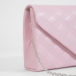 Сумка-клатч на клапане, цвет розовый - Simaland фото 5