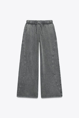 WASHED EFFECT TROUSERS - Zara фото 14