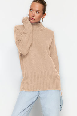 Vizon Genis Kal?p Yumusak Dokulu Basic Triko Kazak TWOAW23KZ00490