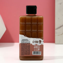 Гель для душа Пусть жизнь будет сладкой, 300 мл, аромат молочного шоколада, Чистое счастье  фото 2