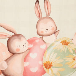 Полотенце Этель Зайчата 40х73см, 100% хл, саржа 190 г/м2  фото 3