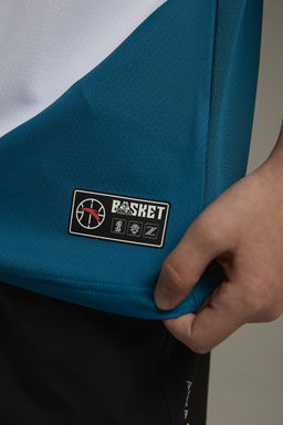 Игровой баскетбольный костюм - Майка Синий