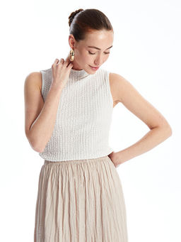 Kad?n Dik Yaka D?z Atlet