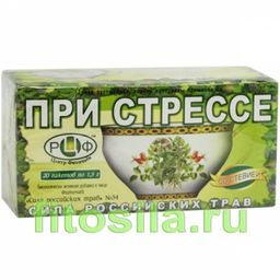 Фиточай "Сила российских трав" №34: от стресса,  20 ф/п х 1,5 г