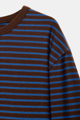 STRIPED LONG SLEEVE T-SHIRT - Zara фото 14