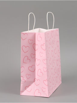 Пакет подарочный «Сердца», 28 × 32 × 15 см