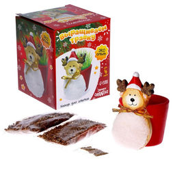 Набор для опытов Выращиваем травку, олень - Эврики фото 2