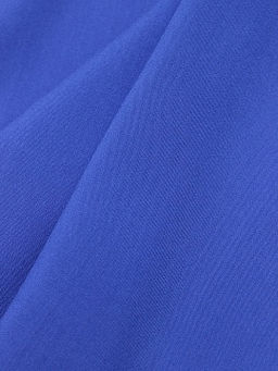 Штапель цв.Винтажно-васильковый, СОРТ2, ш.1.45м, вискоза-100%, 110гр/м.кв - Купава фото 5