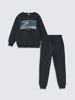 Bisiklet Yaka Erkek ?ocuk Kal?n E?ofman Tak?m?