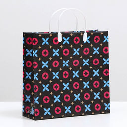 Цена за 10 шт. Пакет "В тренде", мягкий пластик, 30 x 30 см, 120 мкм