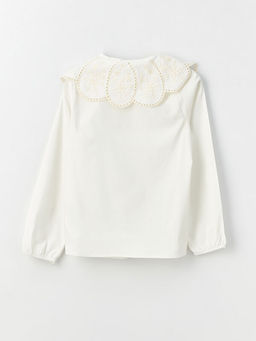 Bebe Yaka Nak??l? Uzun Kollu K?z ?ocuk G?mlek - Waikiki фото 2