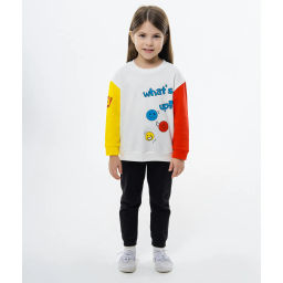 Спортивный костюм футер 2х нитка начёс 8689310102 8689310102 купить оптом по цене 974 ?| Фабрика детской одежды Юлла - Youlala фото 17