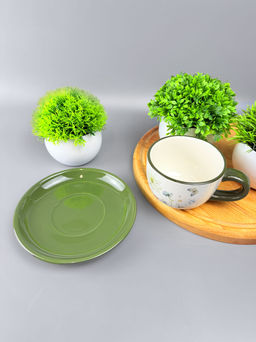 Чайная пара 220мл "Полевые цветы" 527-308