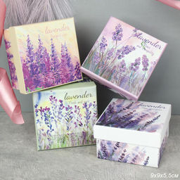 Коробка подарочная Лаванда / S111-SY623 /уп 12/216/микс - Галеонтрейд фото 8