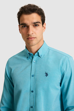 Erkek Petrol Uzun Kollu Basic G_mlek - U.s. polo assn фото 2